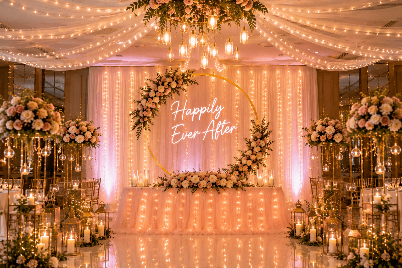 10 Wedding Fairy Lights Decoration Trends Popular in Singapore